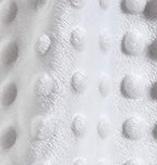 CREVENT Soft Cute Snuglling Toy Baby Security Blankies Unisex, Minky Dot Front - Image 3