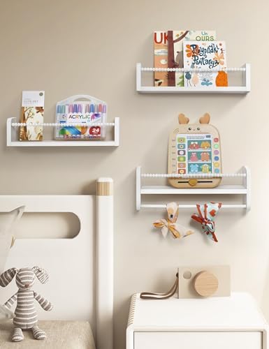 Maxpeuvon Nursery Book Shelves for Wall - Image 2