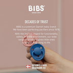 BIBS De Lux Baby Pacifier 2-Pack | Made in Denmark | BPA Free Dummy Soother - Image 6