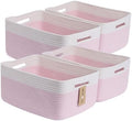MiniArk Large Storage Baskets for Organizing, Baby Nursery, Toy Bins Box by MiniArkStorageBasketsHome