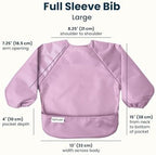 Tiny Twinkle Long Sleeve Bib for Babies & Toddlers | 2-Pack Waterproof Smock - Image 3