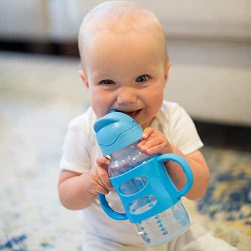 Dr. Brown's Milestones Wide-Neck Sippy Straw Bottle - Image 2