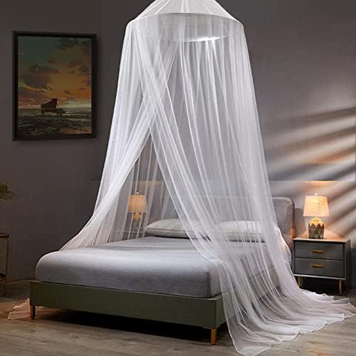 Mosquito Net Bed Canopy for Girls Dome Bed Curtains Tent Twin Queen Size by VISATOR