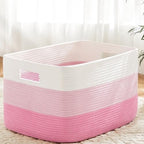 Artfeel Blanket Basket, Rectangle Woven Baskets by Artfeel