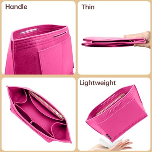 OPPOSHE Purse Organizer Insert for Longchamp Le Pliage, Premium Felt Long Champ - Image 6