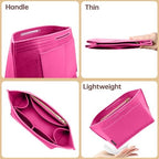 OPPOSHE Purse Organizer Insert for Longchamp Le Pliage, Premium Felt Long Champ - Image 6
