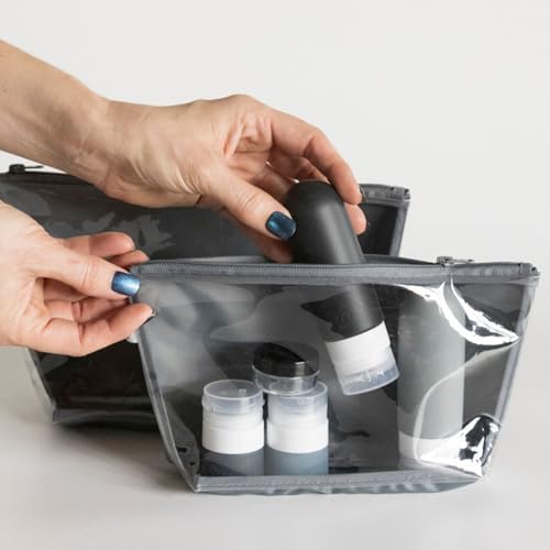 Tiny Twinkle Diaper Bag Organizing Pouches | 2 Pack Mess-Proof Travel Organizer - Image 3