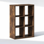 Furinno Cubic Extra Thick 6-Cube Closet Organizers and Storage, Amber Pine - Image 7