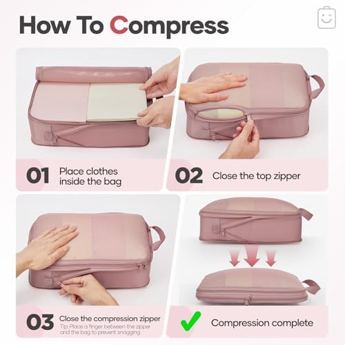 Veken 9/11 Set Compression Packing Cubes - Image 3
