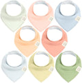 KeaBabies 8pk Organic Baby Bandana Bibs by KeaBabies