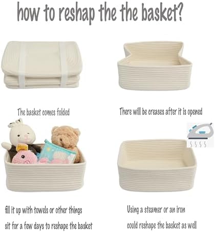 XUANGUO Small Woven Storage Baskets - Image 7