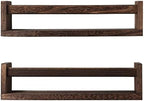 JORIKCHUO Nursery Book Shelves, Kitchen Spice Rack, or Rustic Wall Mounted by JORIKCHUO