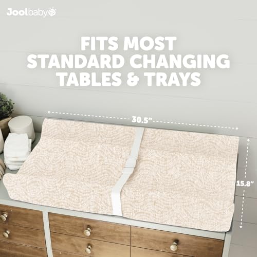 Jool Baby Soft Changing Pad + Washable Cover - - Image 6