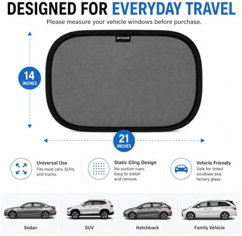 Enovoe Car Window Shades for Baby - Image 5