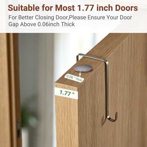 Dahey Over The Door Organizer 4 Pockets Hanging Behind Door Storage - Image 4