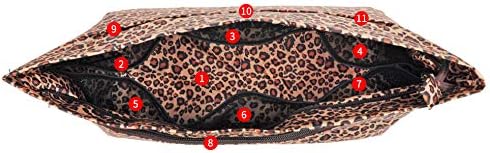 Vercord Handbag Purse Tote Pocketbook Organizer Insert Zipper Closure 11 - Image 3
