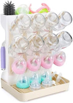 Baby Bottle Drying Rack: Space Saving Vertical Bottle Drying Holder by Unknown