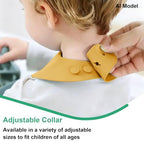 Set of 3 Silicone Bibs for Babies Toddler, Soft Adjustable Bibs for Baby Girl - Image 4
