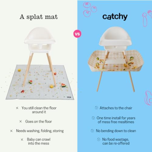 CATCHY - Food Catcher - Compatible - Highchair Sold Separately - Baby & Toddler - Image 4