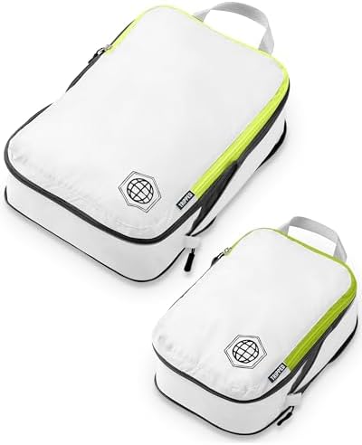 TRIPPED Travel Gear Compression Packing Cubes by TRIPPEDTravelGear