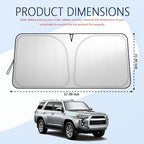 Car Windshield Sun Shade Compatible - Image 2