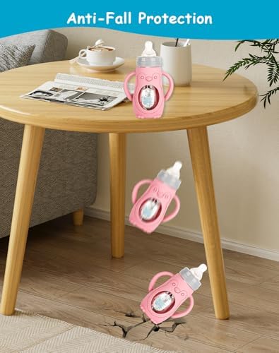 3 Pack Silicone Sleeves for MAM Baby Bottles - Image 5