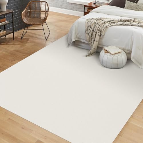Beige Vinyl Floor Mat for Home by FURKIT