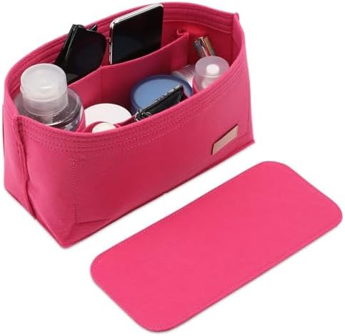 Doxo Purse Organizer Insert for Handbags & Base Shaper 2pc Set, Felt Neverfull by Doxo