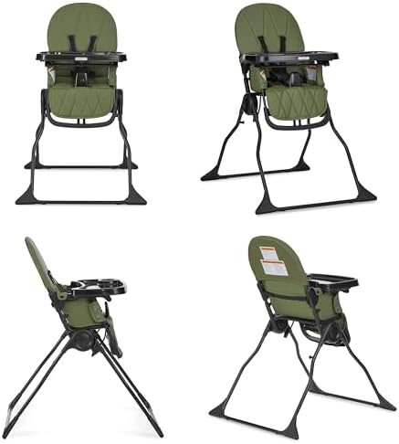 Dream On Me Snack and Stow Highchair | Adjustable Feeding Chair - Image 3
