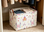 Baskets Nursery Basket Storage Bins Rectangular Cute Storage Bin Organizer Book - Image 4