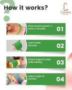 Adjustable Baby Bottle Support for Parents – Comfort Feeding Aid, Non-Slip - Image 5