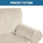 H.VERSAILTEX Stretch Velvet Sofa Covers - Image 4