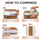 OlarHike 10 Set Compression Packing Cubes - Image 3