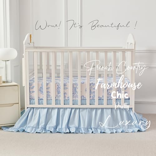Brandream French Country Organic Cotton Crib Bedding Set - Image 5