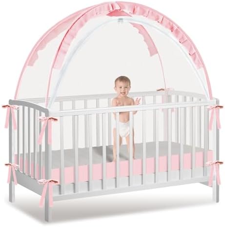 Crib Tent to Keep Baby from Climbing Out by Unknown