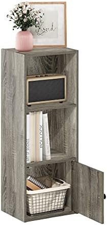 Furinno LUDER Book Shelf, 3-Tier Modern Bookshelf, Bookcase by Furinno-FitsYourSpaceFitsYourBudget