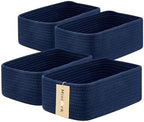 MiniArk Small Storage Baskets for Organizing | Closet Organizer Bins | Shelf by MiniArkStorageBasketsHome