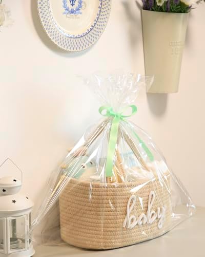 Baby Diaper Caddy Organizer, Nursery Storage Bin Basket - Image 5