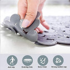 SONGZIMING Bathtub Mat Non Slip 2 Pack, 35 x 16 Inches Pebble Shower Mat - Image 4