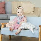 Baby Bandana Drool Bibs 6-Pack and Teething Toys 6-Pack Made - Image 2