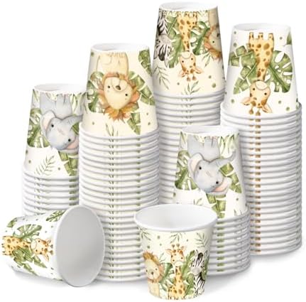 RUSPEPA 3 oz Bathroom Cups, Kids Disposable Paper Cups by RUSPEPA