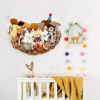 YKBU Stuffy Animal Net for Stuffed Animals Storage Hammock Macrame Stuffed - Image 2