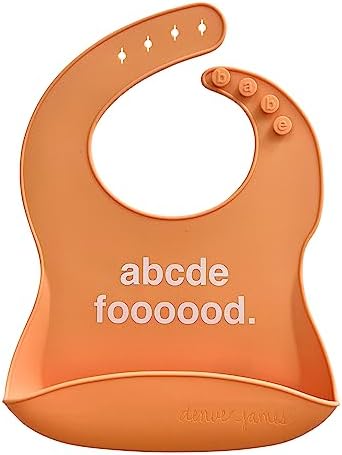 Denver James Silicone Feeding Bibs | Dishwasher Safe. Waterproof. Adjustable. by DenverJames