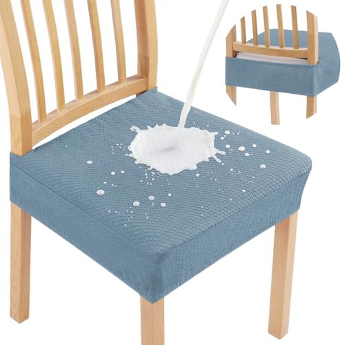 Smiry Waterproof Seat Covers for Dining Room Chairs by Smiry