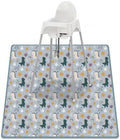 Baby Splat Mat for Under High Chair by CoolaPeach