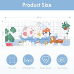 AmazerBath Baby Bath Mat Non Slip, Cartoon Kids Bath Mat - Image 3