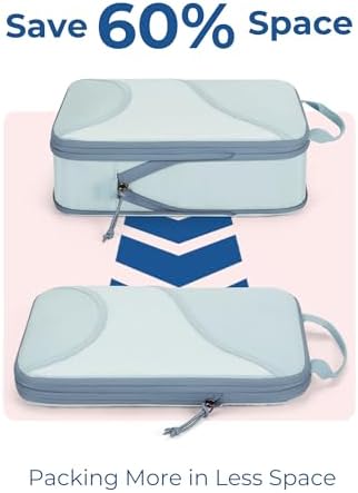 Bagsmart Compression Packing Cubes, Travel Bag Cruise Ship Essentials - Image 4