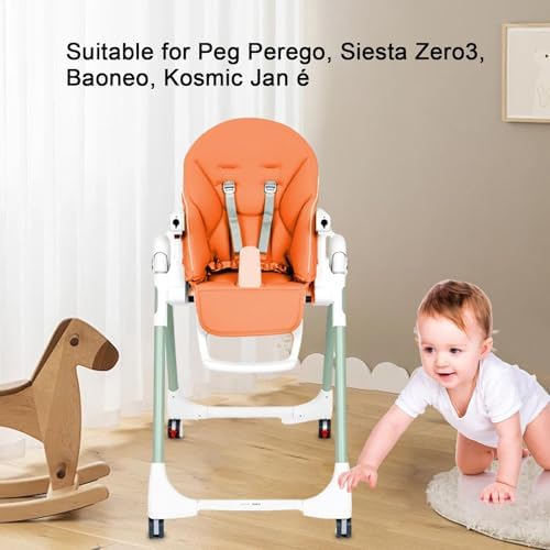 Baby High Chair Cover, PU Leather, Soft Padding, Highchair Seat Cushion - Image 5