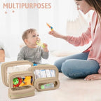 YOPCDJ 5PCS Diaper Bag Organizer Pouch Set, TSA Approved Toiletry Bag，Clear - Image 2