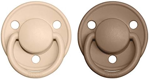 BIBS Pacifiers - De Lux Collection | BPA-Free Baby Pacifier | Made in Denmark | - Image 2